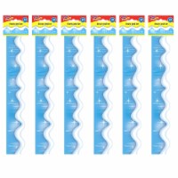 Trend Enterprises TREND Terrific Trimmers Scalloped Border 2.25  x 234' Snow and Ice