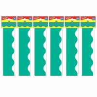 Trend Enterprises TREND Terrific Trimmers Scalloped Border 2.25  x 234' Teal (T-92857-6)