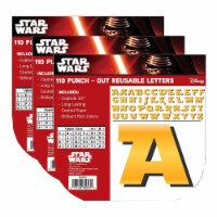 Eureka Star Wars Reusable Punch Out Deco Letters Yellow 110 Per Pack 3 Packs (EU-845060-3)