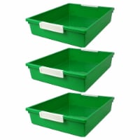 Romanoff Products Romanoff Plastic 6QT Tattle Tray with Label Holder 14.25  x 11.5  x 3