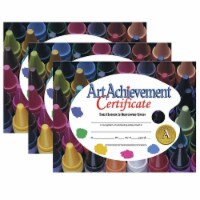 Flipside Hayes Publishing Art Achievement Certificate 8.5  x 11  Multicolored 30 Per Pack 3