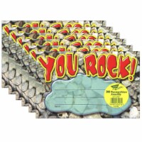 Trend Enterprises TREND You Rock! Recognition Awards 5.5  x 8.5  Multicolored 30 Per Pack 6