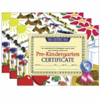 Hayes Publishing Pre-Kindergarten Certificate 8.5  x 11  30 Per Pack 3 Packs (H-VA499-3)