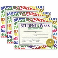 Hayes Publishing Student of the Week Certificate 8.5  x 11  30 Per Pack 3 Packs (H-VA529-3)