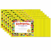 Trend Enterprises 8.5  x 11  Kindergarten Certificate (T-17008-6)