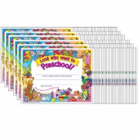 Trend Enterprises T-341-6 Look Who Went To Preschool 30 Per Set 8.5X11 Certificates