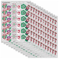 Trend Enterprises TREND Christmas Joys Sparkle Stickers 72/Pack 12 Packs (T-63011-12)