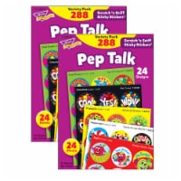 Trend Enterprises TREND Pep Talk Stinky Stickers Variety Pack Multicolored 288 Per Pack 2