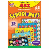 Trend Enterprises TREND School Days Sparkle Stickers Variety Pack 432/Pack 3 Packs (T-63901-3