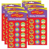 Trend Enterprises TREND Apple Stinky Stickers School Time 60/Pack 6 Packs (T-6418-6)