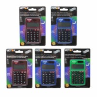 Victor 8-Digit Dual Power Super Large Display Compact Calculator