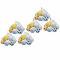 Champion Sports Nylon Ball Carry Bag White Pack of 6 (CHSBC10-6)