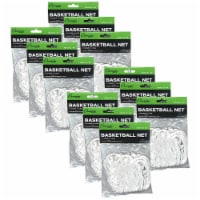 Champion Sports Economy Basketball Net White Pack of 12 (CHS400-12)