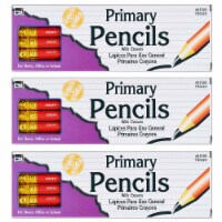 CLI Charles Leonard Primary Pencil 12 Per Box 3 Boxes (CHL65505-3)