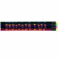Moon Products Thermo Paw Prints Assorted Colors Pencils #2 HB Lead 12 Per Pack 12 Packs