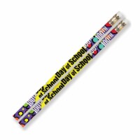 Musgrave Pencil Company 100th Day Of School Motivational Pencils #2 Lead 12 Per Pack 12 Packs