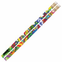 Musgrave Pencil Company Super-Duper Heroes Motivational Pencil #2 Lead 12/Pack 12 Packs