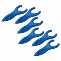 Baumgarten's PenAgain Ergo-Sof Retractable Ballpoint Pen Medium Point Black Ink Pack of 6