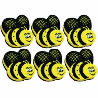 Ashley ASH10019-6 Magnetic Whiteboard Eraser Bee 6 Packs