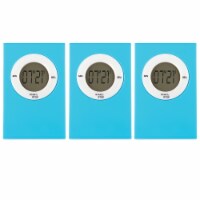Teacher Created Resources Magnetic Digital Timer Aqua Pack of 3 (TCR20719-3)