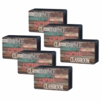 Teacher Created Resources Dry Erase Magnetic Whiteboard Erasers Home Sweet Classroom Pack of