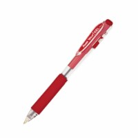 Pentel WOW! Retractable Gel Pen Medium Point Red Ink Pack of 24 (PENK437B-24)