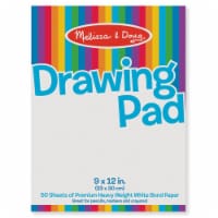 Melissa & Doug LCI4108-10 Melissa & Doug Drawing Pad, 9 x 12 in. - 10 Each