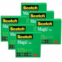 Scotch Magic Tape Refill Rolls 3/4  x 36 Yards 6 Rolls (MMM810341296-6)