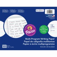 Pacon  10.5 x 8.5 in. Dnealian Multi-Program Handwriting - 2 Reams