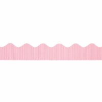 Pacon PAC37266-6 2.25 in. x 50 ft. Bordette Decorative Border, Pink - 6 Roll