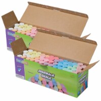 Pacon  Creativity Street Sidewalk Chalk&#44; Assorted Colors - 52 Piece - 2 Each
