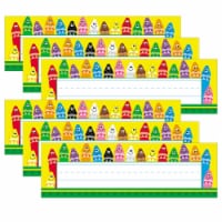 Trend Enterprises T-69013-6 Desk Toppers Colorful Crayons, 2 x 9 in. - 36 Per Pack - 6pk