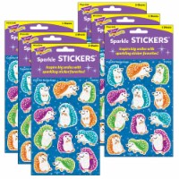 Trend Enterprises T-63365-6 Colorful Hedgehogs Sparkle Stickers - 6 per Pack