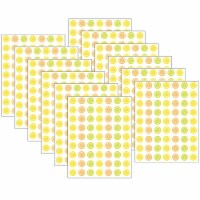 Teacher Created Resources Lemon Zest Mini Stickers 378/Pack 12 Packs (TCR8485-12)