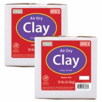 American Art Clay AMA46303C-2 Gray Air Dry Clay - 2 Each