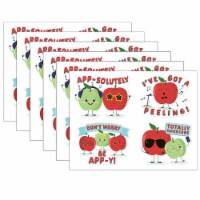 Eureka Jumbo Scented Stickers Apple 12/Pack 6 Packs (EU-628005-6)