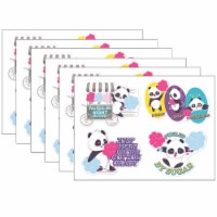 Eureka Jumbo Scented Stickers Cotton Candy 12/Pack 6 Packs (EU-628009-6)