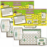 Teacher Created Resources Eucalyptus Calendar Bulletin Board Set 2 Sets (TCR8452-2)