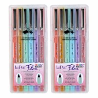 Leisure Arts Dual Tip Marker Brush/Chisel 12pc Neu