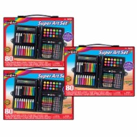 Larose Industries CZA110076-3 Creative Art Works - Set of 3 - 80 Piece