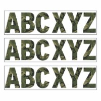 Eureka 7  Deco Letters Classic Camo 129 Per Pack 3 Packs (EU-850004-3)