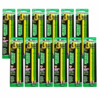 Ticonderoga My First Tri-Write Pre-Sharpened Wood Pencils Assorted Neon Colors #2 2 Per Pack