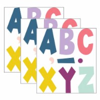 Teacher Created Resources Oh Happy Day 7  Fun Font Letters Assorted Colors 120 Per Pack 3