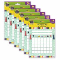 Teacher Created Resources Incentive Chart 17  x 22  Oh Happy Day Pack of 6 (TCR9047-6)