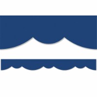Creative Teaching Press CTP10475-3 48 ft. Blue Stylish Scallops EZ Border Trim, Pack of 3