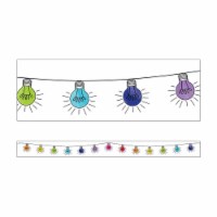 Carson Dellosa Education CD-108459-6 Light Bulbs Straight Borders - Pack of 6