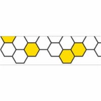 Creative Teaching Press CTP10676-3 Busy Bees Honeycomb EZ Border - Pack of 3