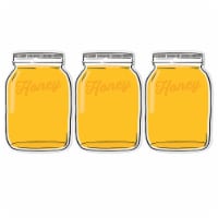 Eureka EU-841570-3 The Hive Mason Jar Paper Cut-Outs - Pack of 3