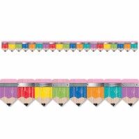Creative Teaching Press CTP10521-3 Rustic Pencils Border - Pack of 3
