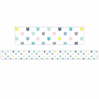 Creative Teaching Press CTP10529-3 Colorful Mini Chevron Border - Pack of 3